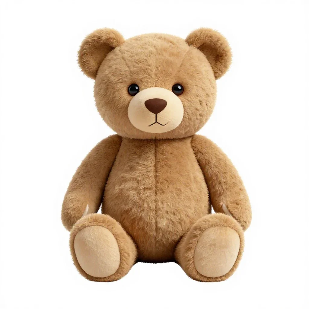 Teddy bear isolated on a white background