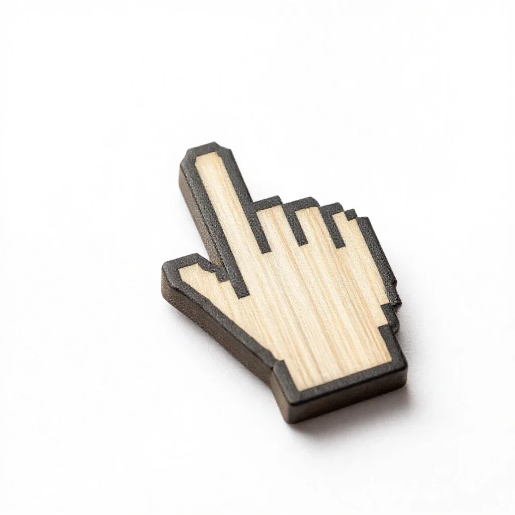 Cursor isolated on a white background