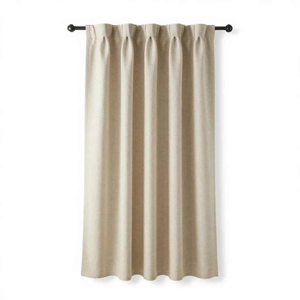 Curtain isolated on a white background