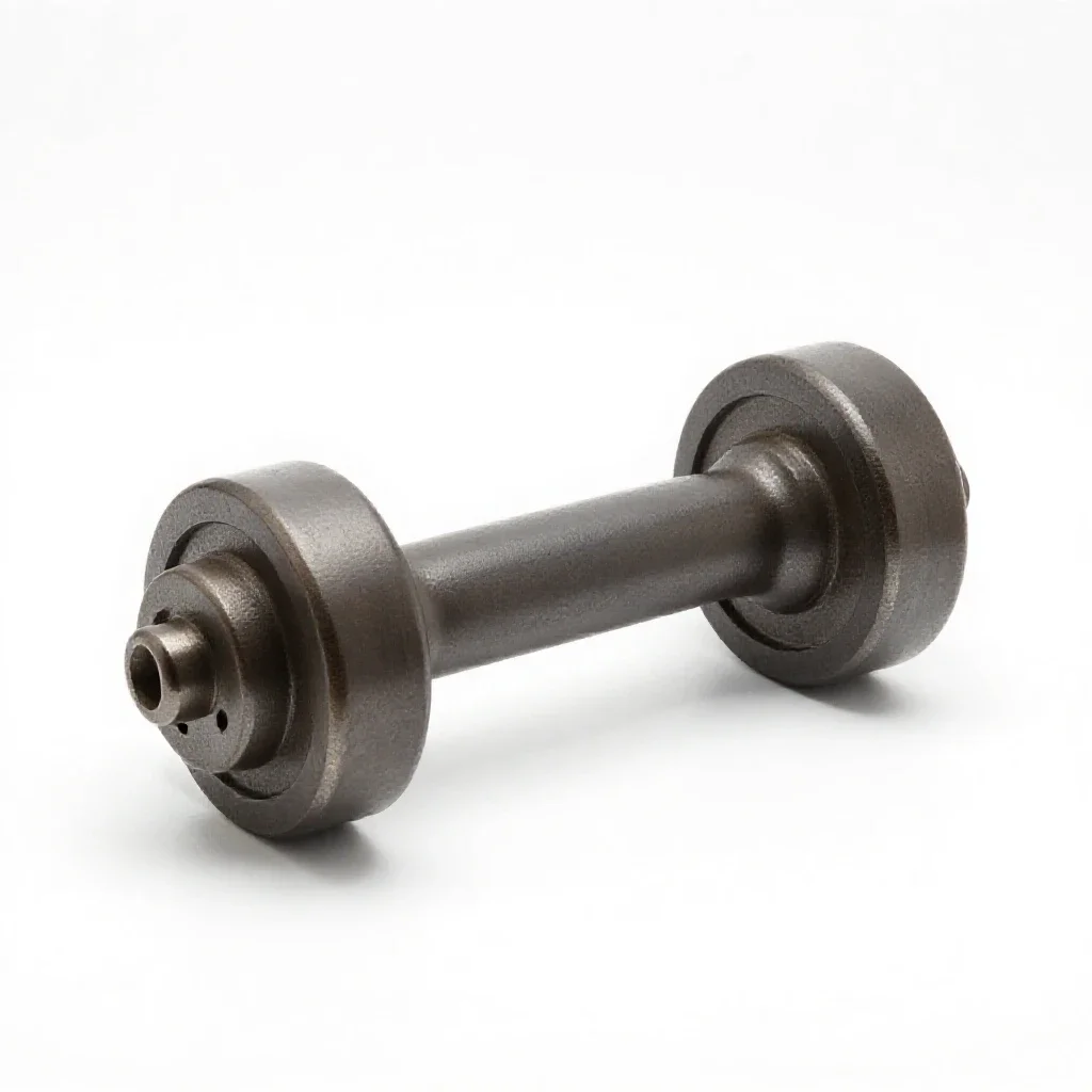 Dead axle isolated on a white background