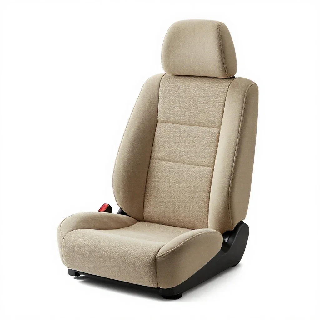 Death seat isolated on a white background