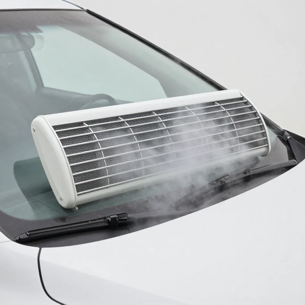 Demister isolated on a white background