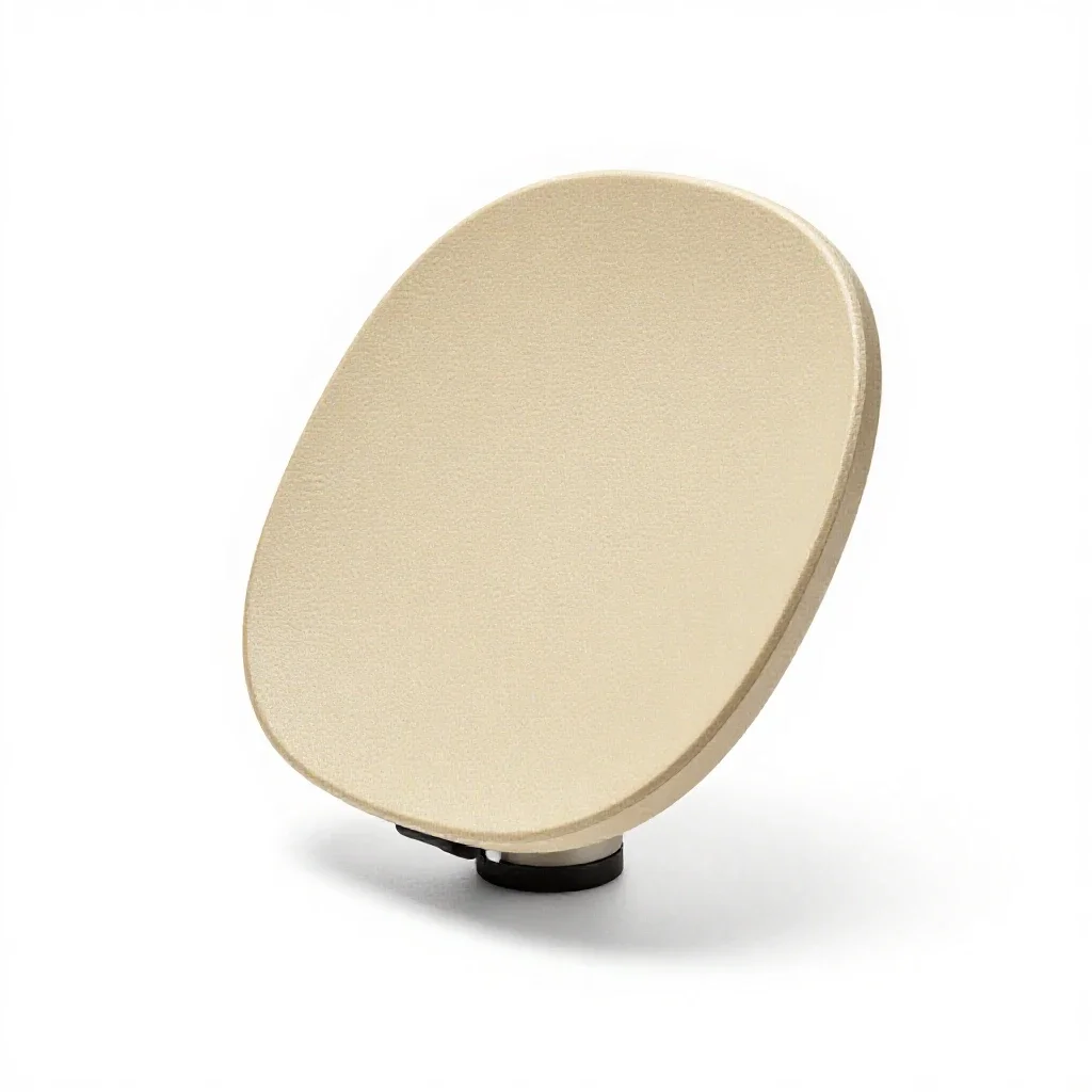 Directional antenna isolated on a white background
