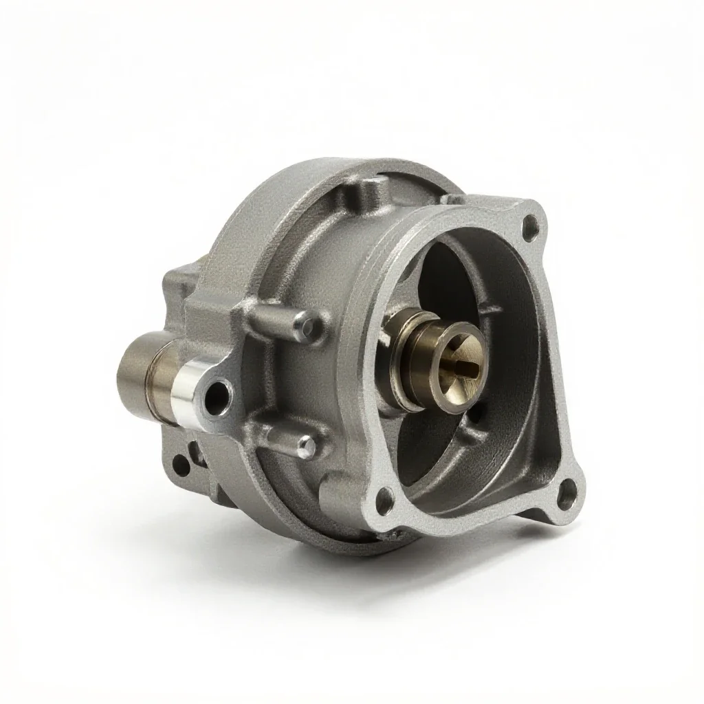 Distributor housing isolated on a white background
