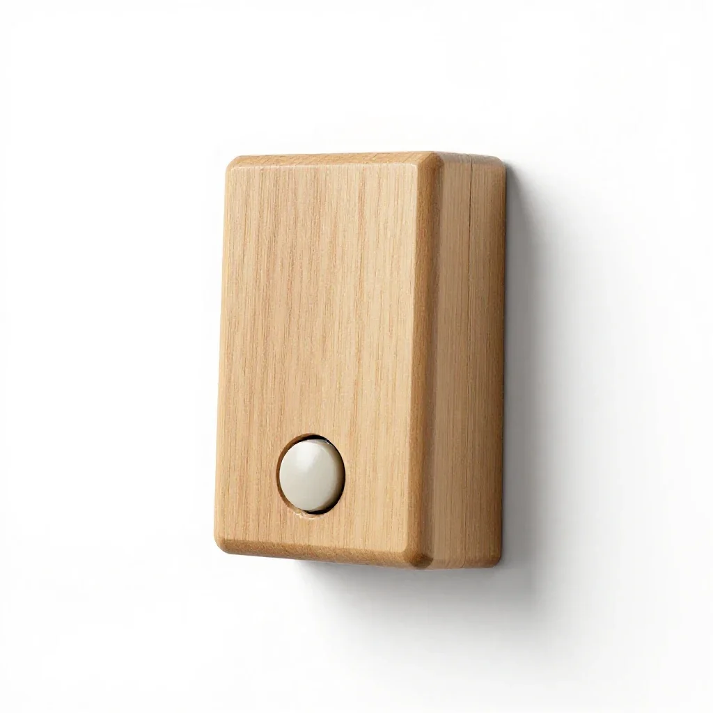 Doorbell isolated on a white background