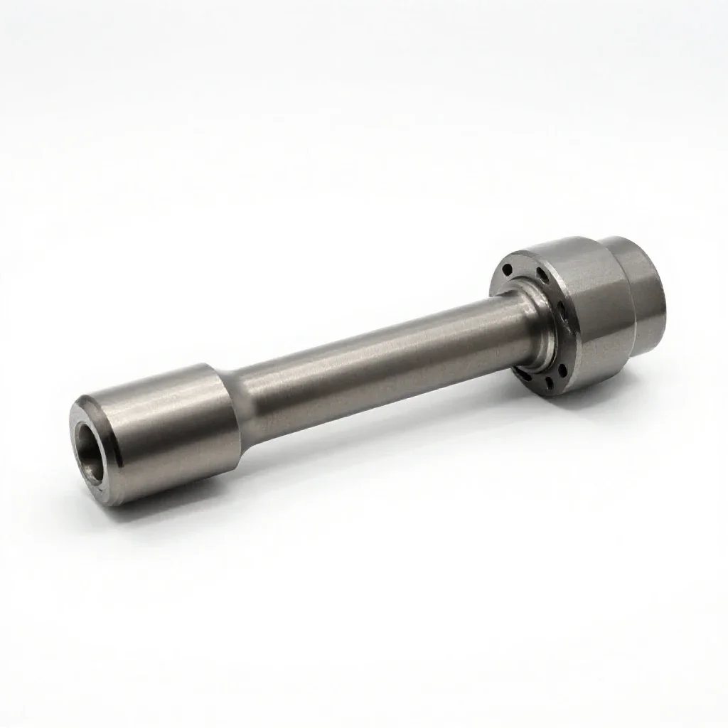 Driveshaft isolated on a white background