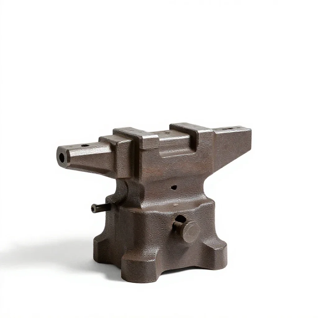 Drop forge isolated on a white background