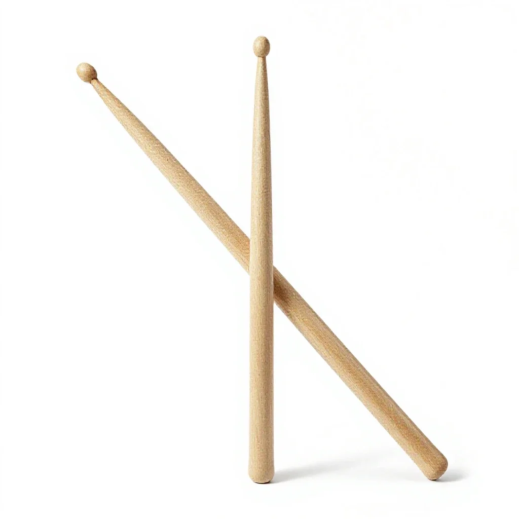 Drumstick isolated on a white background