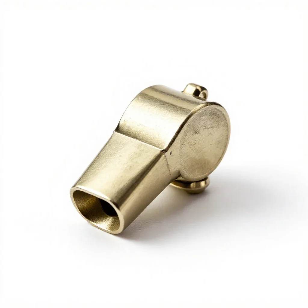 Factory whistle isolated on a white background