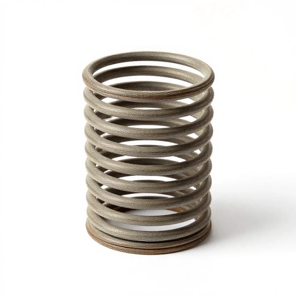 Field coil isolated on a white background