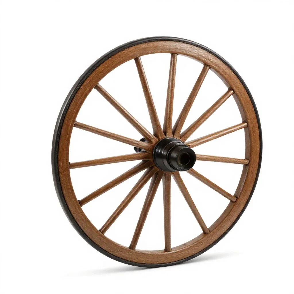 Fifth wheel isolated on a white background
