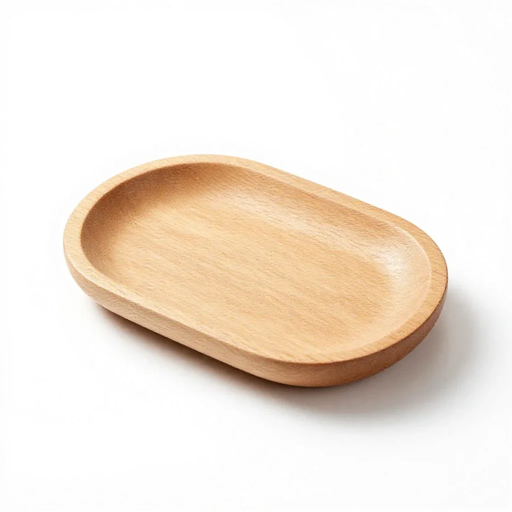 Finger plate isolated on a white background
