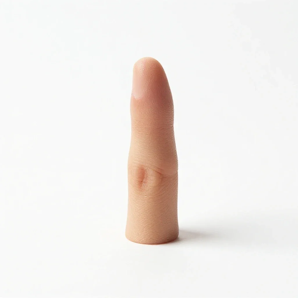 Fingerstall isolated on a white background