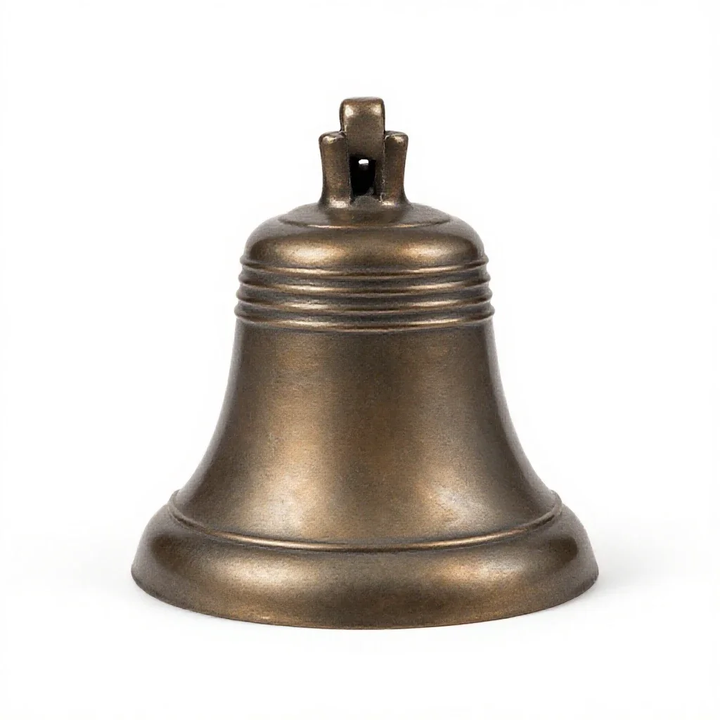 Fire bell isolated on a white background