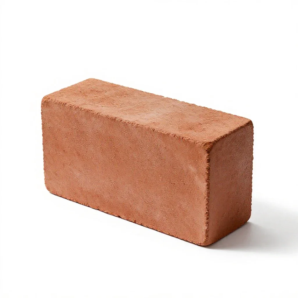 Firebrick isolated on a white background