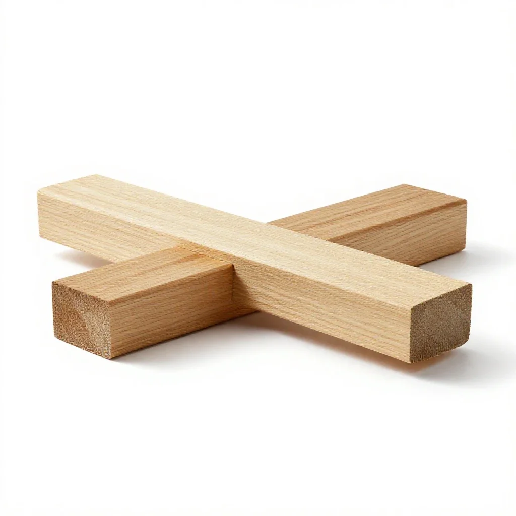 Floor joist isolated on a white background