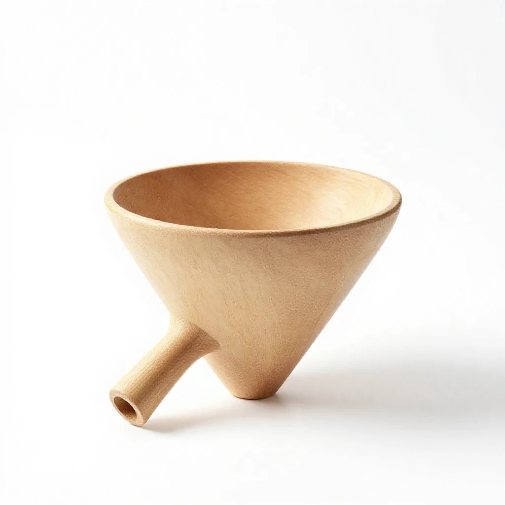 Funnel isolated on a white background