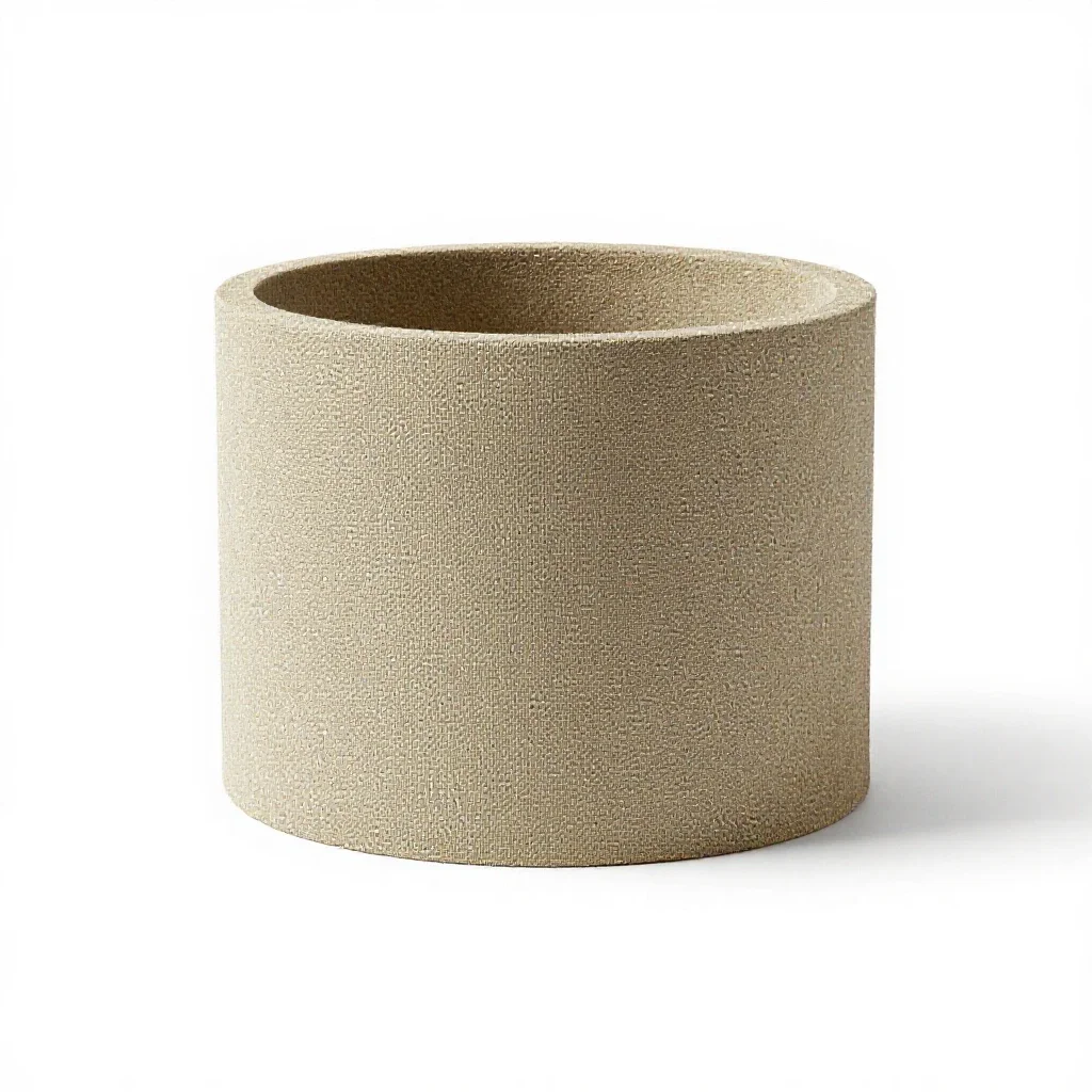 Furnace lining isolated on a white background