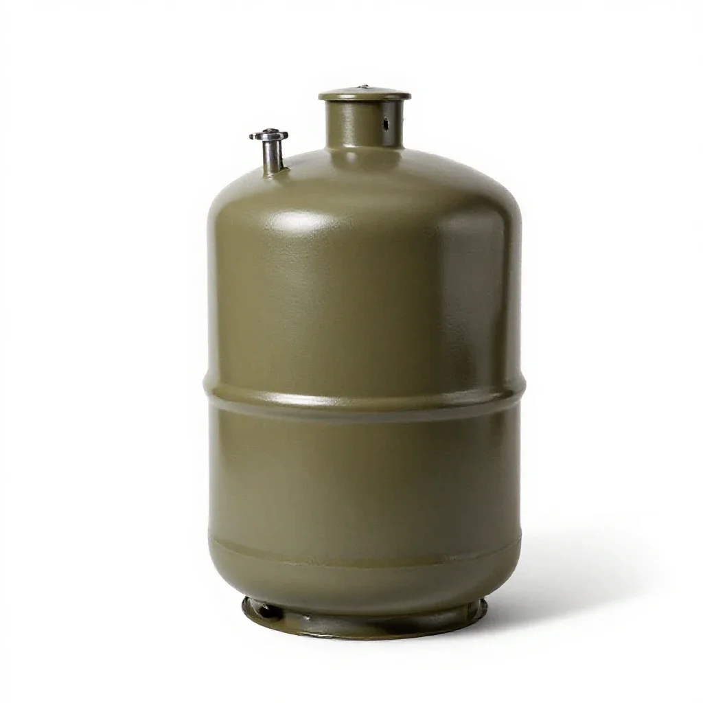 Gas chamber isolated on a white background