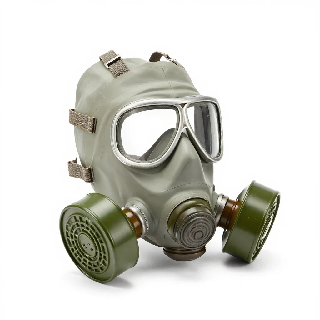 Gasmask isolated on a white background