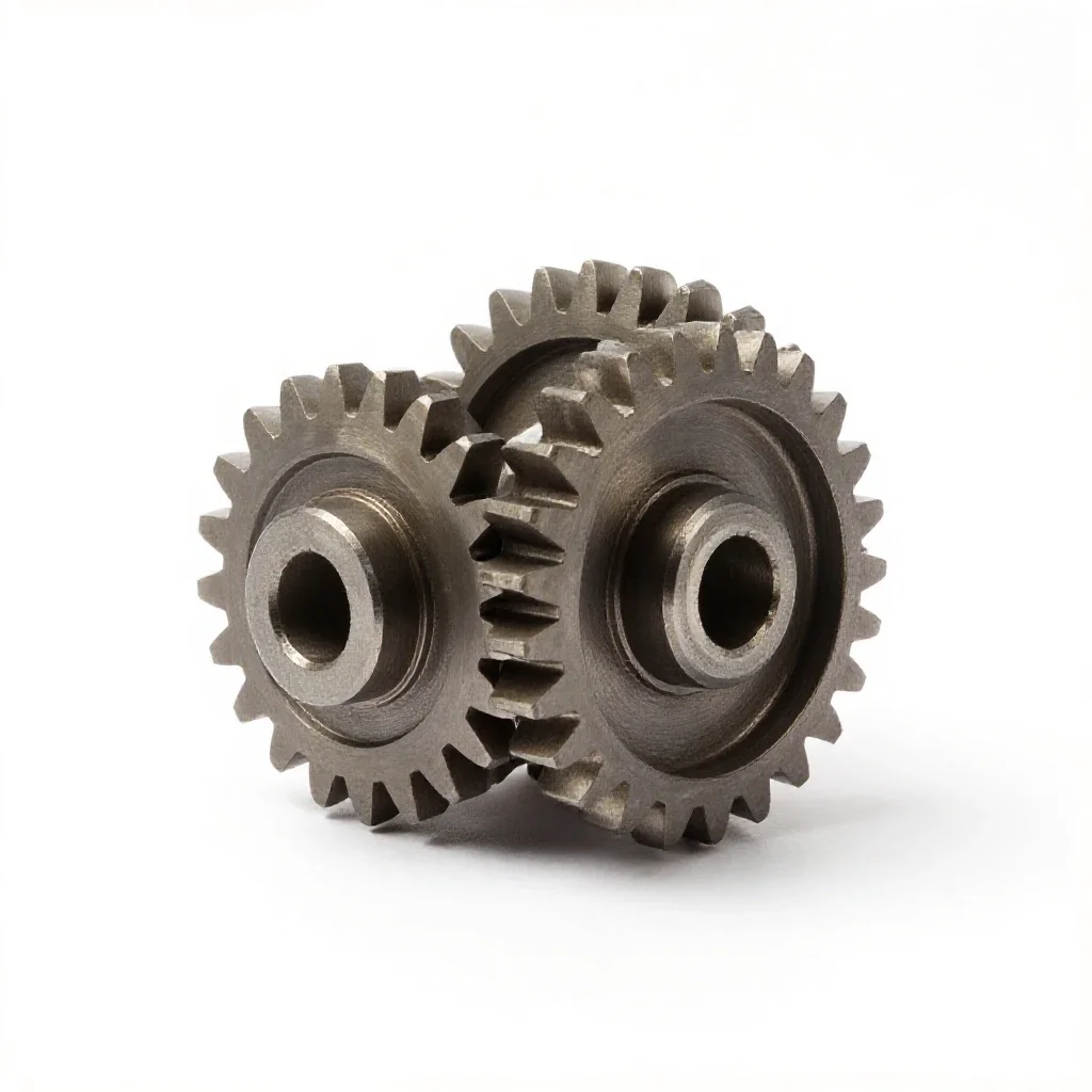 Gearset isolated on a white background