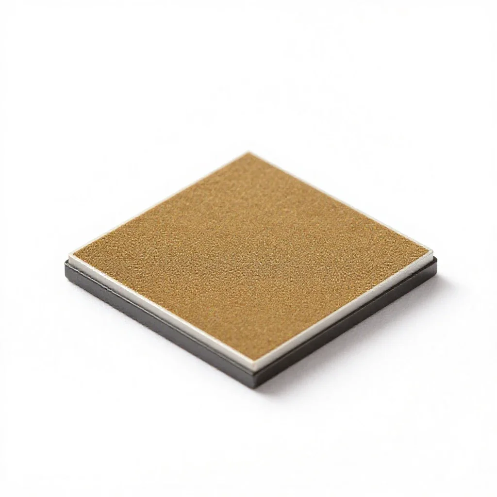 Gene chip isolated on a white background