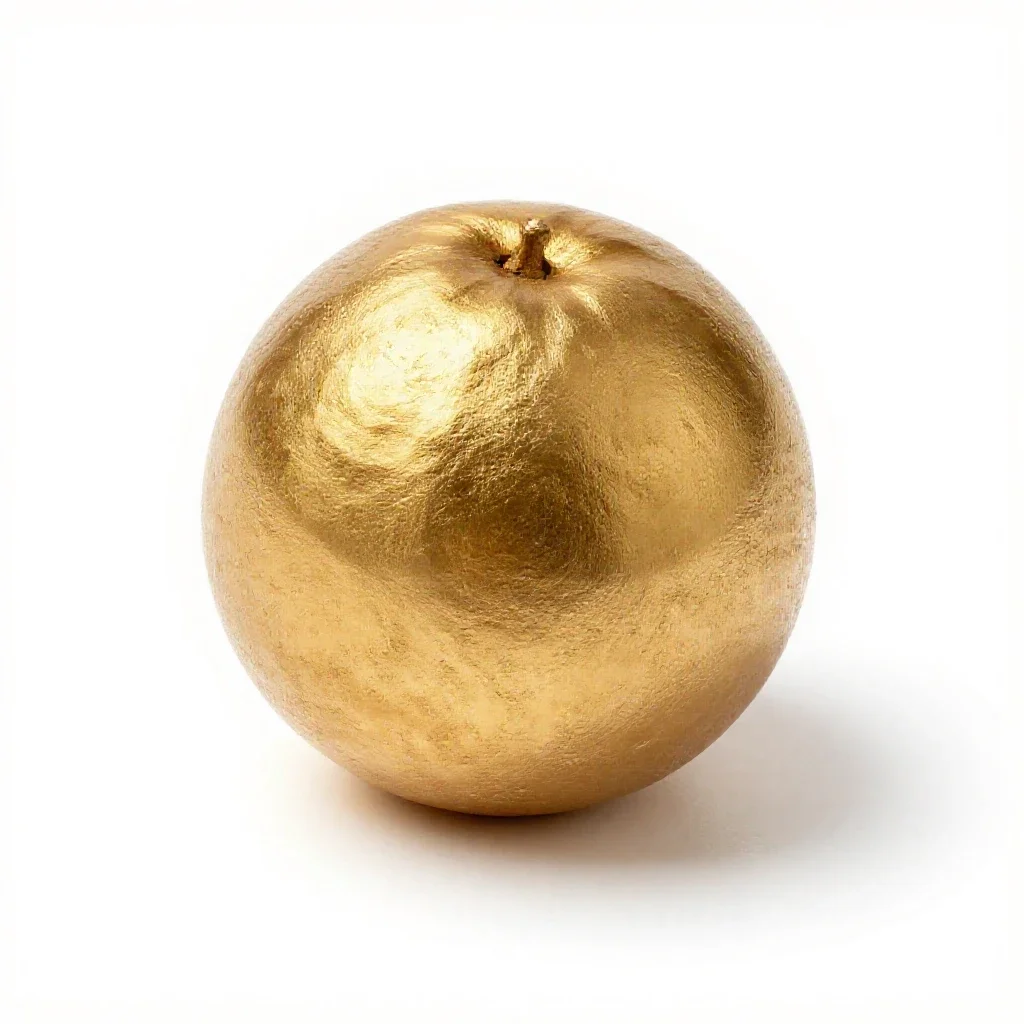Gilt isolated on a white background