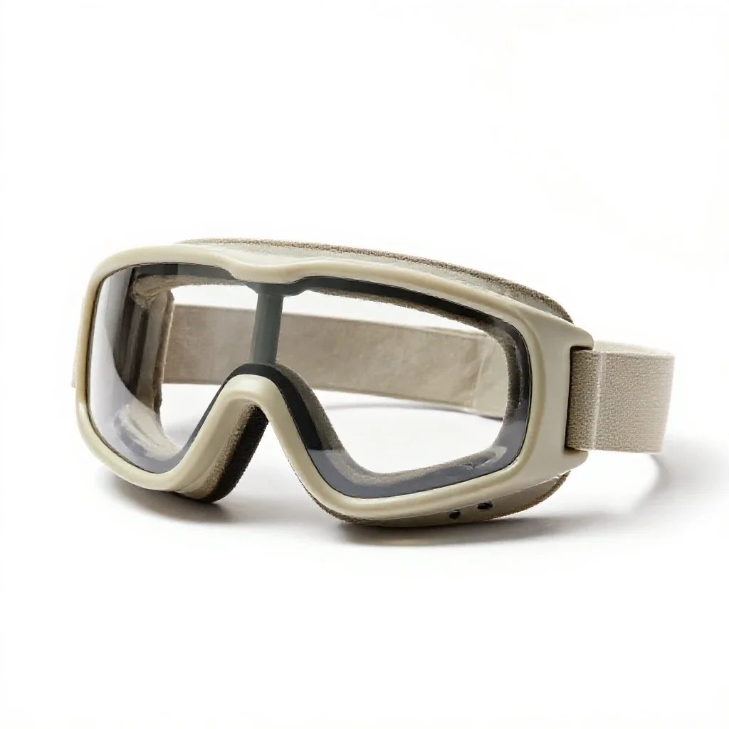 Goggles isolated on a white background