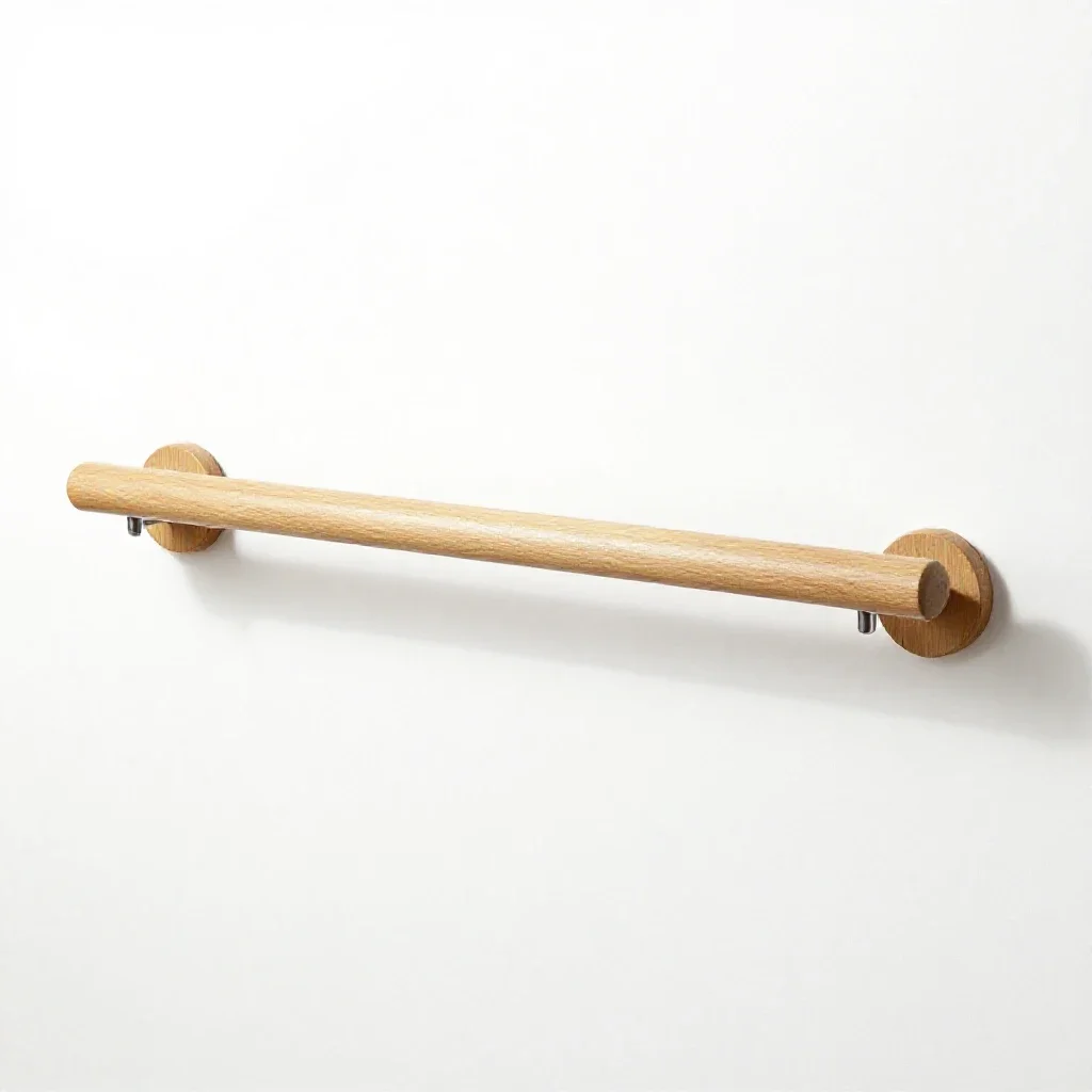 Grab bar isolated on a white background