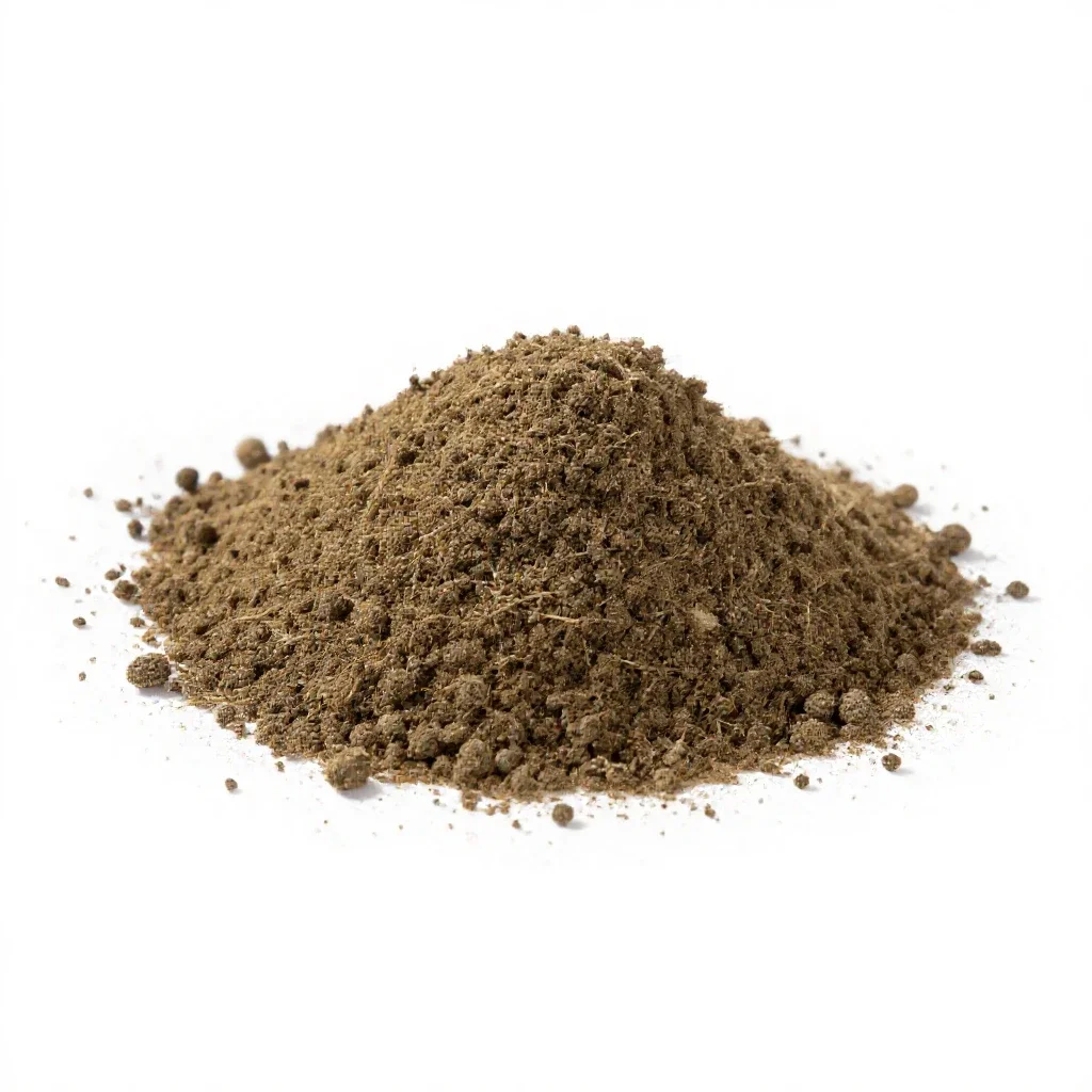 Ground bait isolated on a white background
