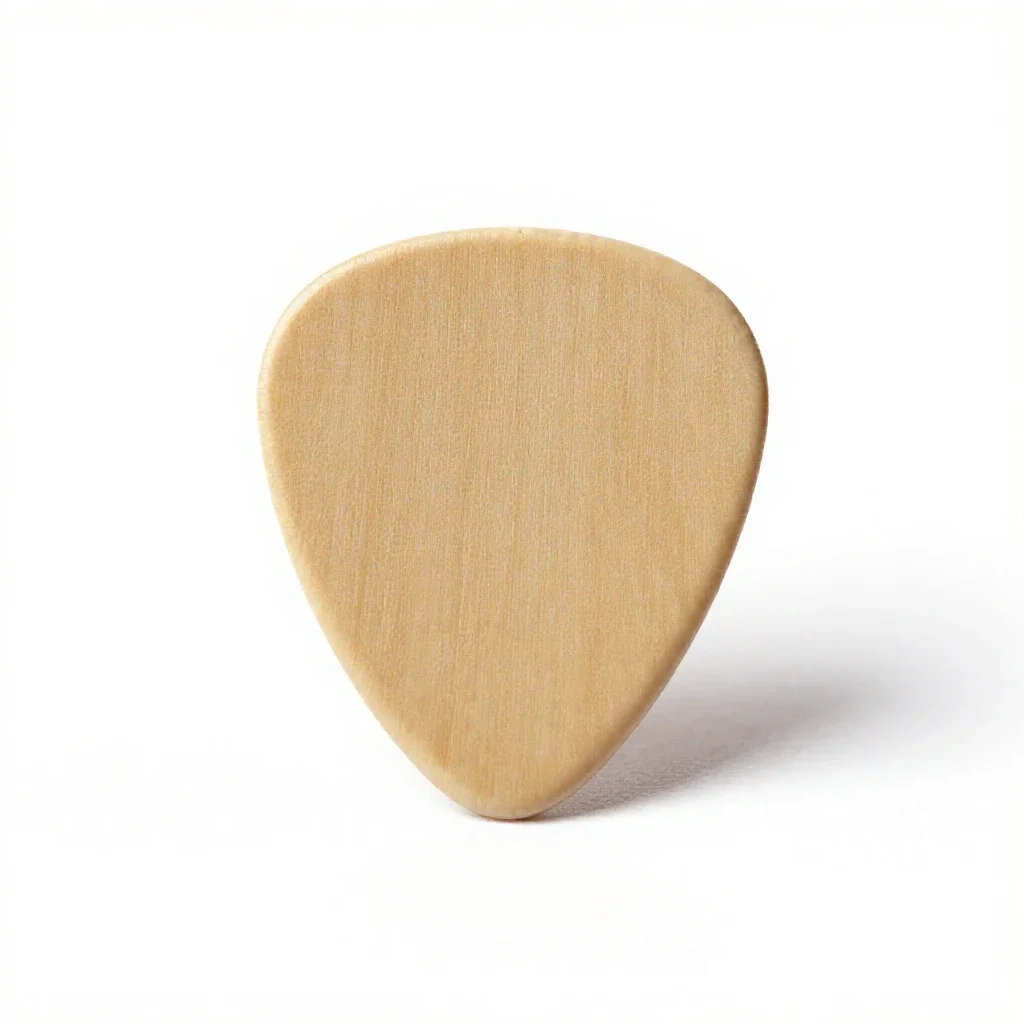 Guitar pick isolated on a white background