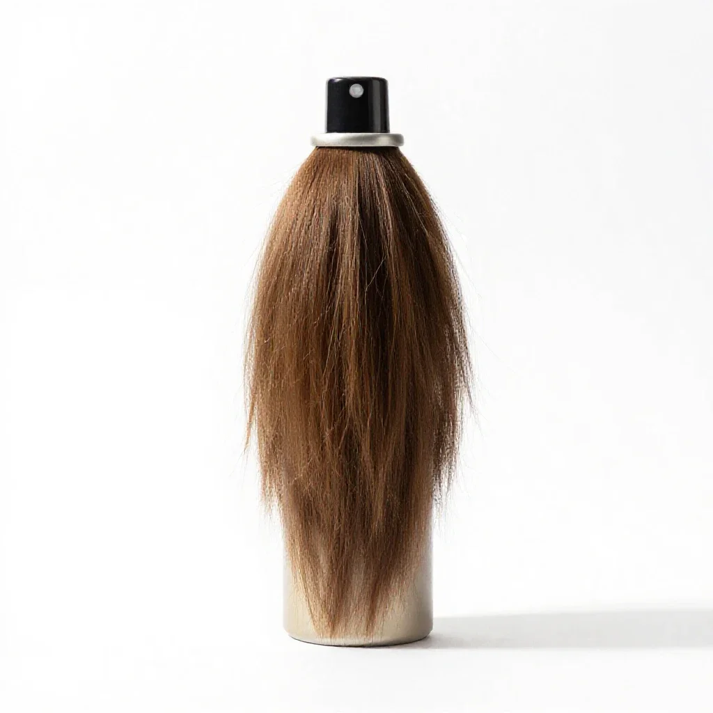Hair spray isolated on a white background