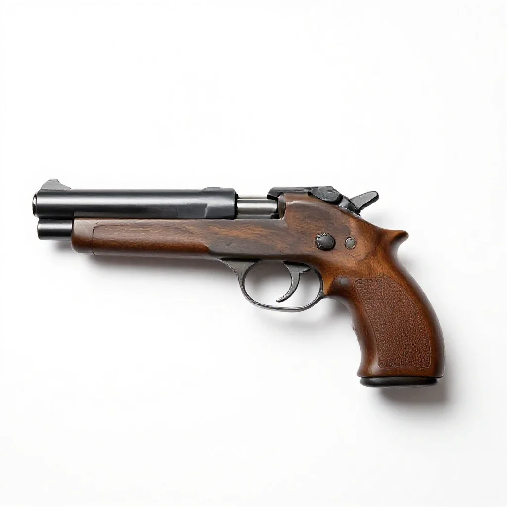 Hair trigger isolated on a white background