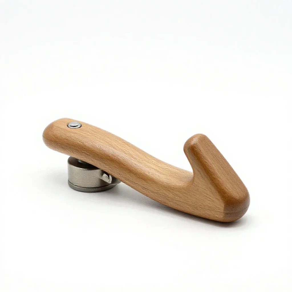 Hand brake isolated on a white background