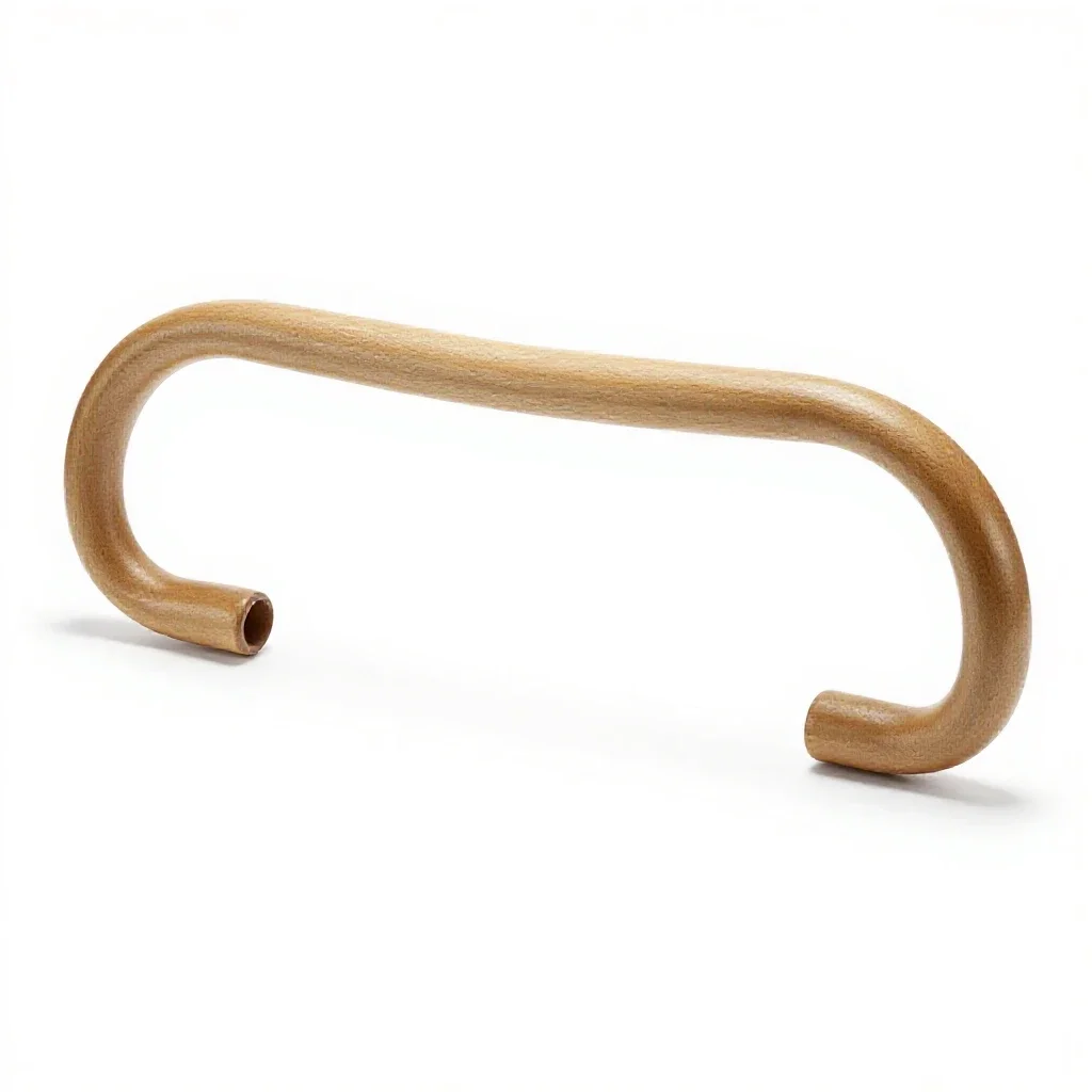 Handlebar isolated on a white background