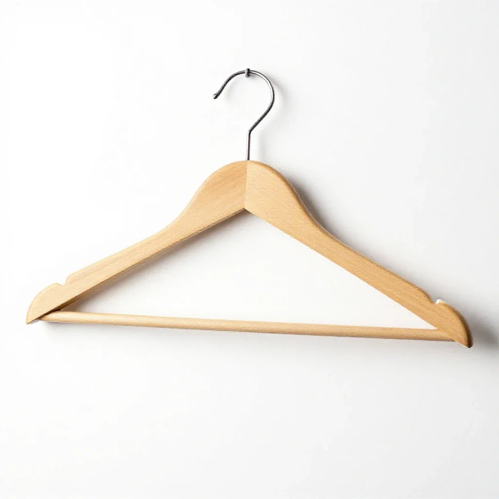 Hanger isolated on a white background