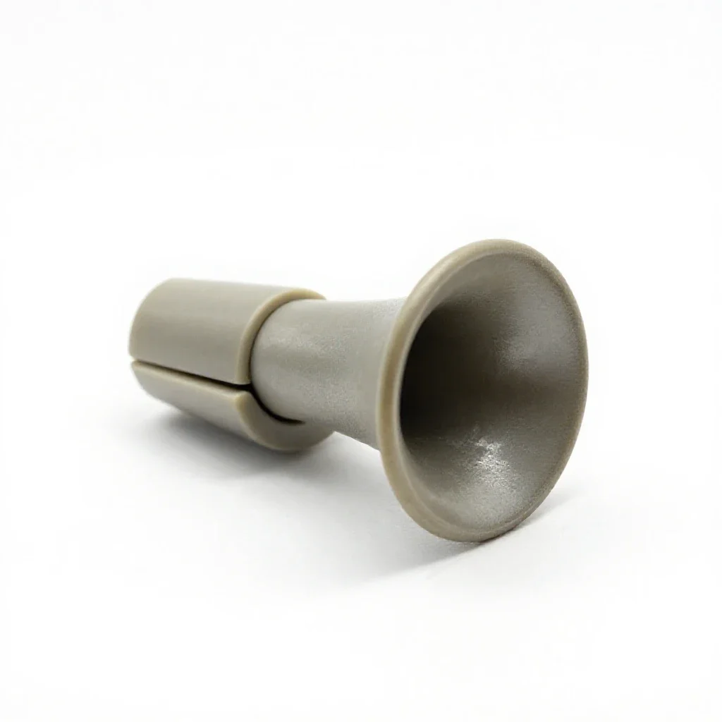 Horn button isolated on a white background