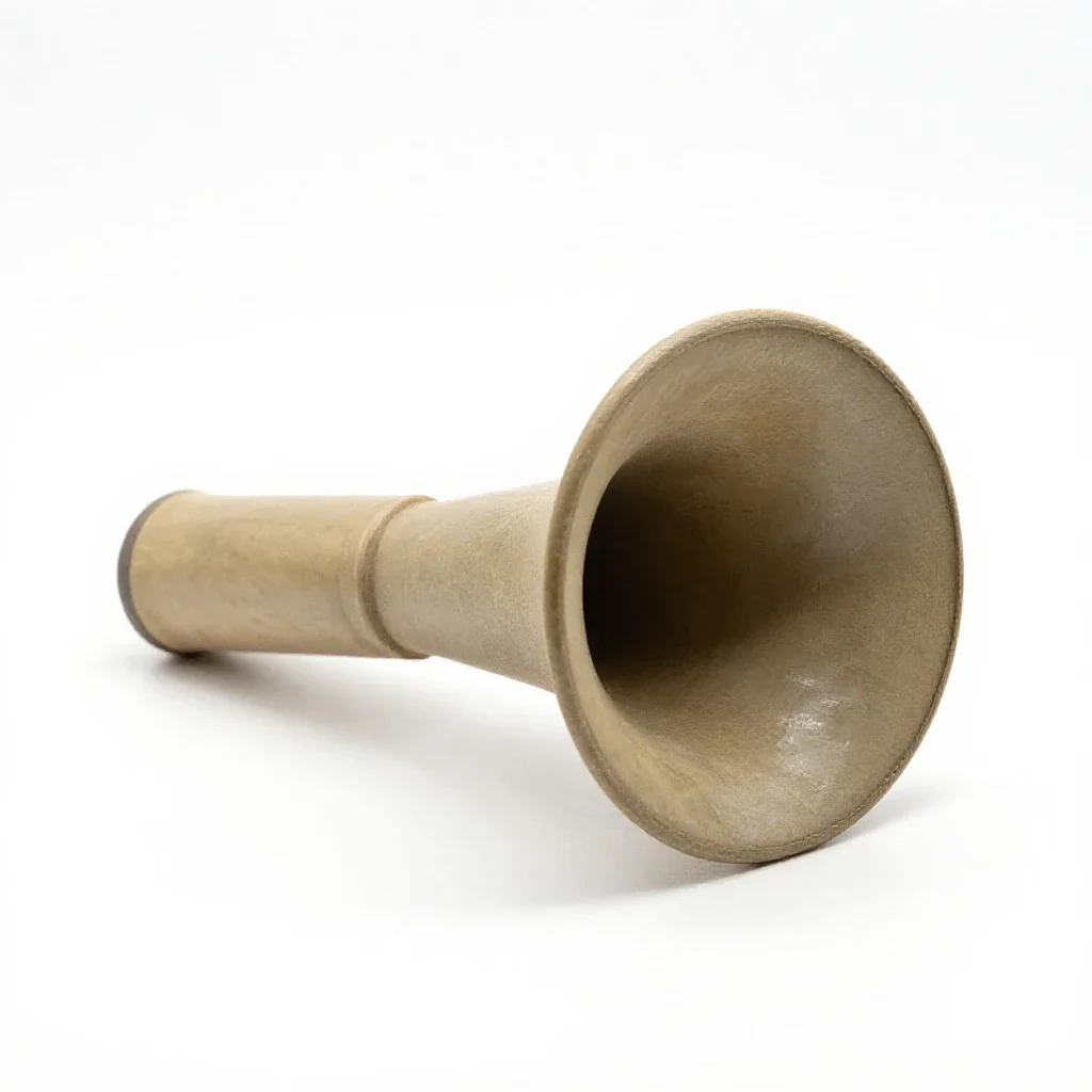 Horn isolated on a white background