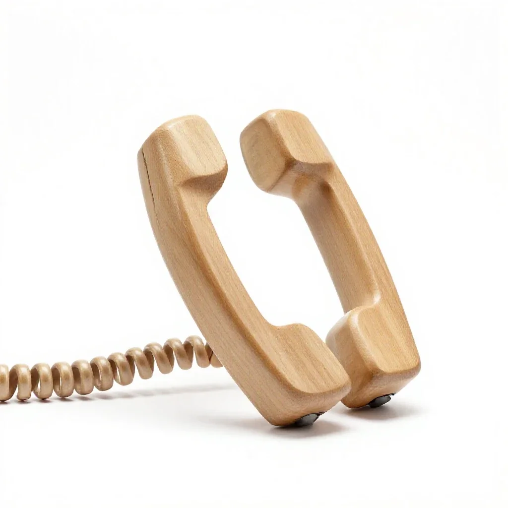 Hot line isolated on a white background