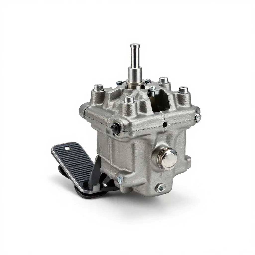 Hydraulic brake isolated on a white background