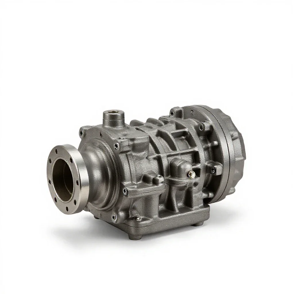 Hydraulic transmission isolated on a white background