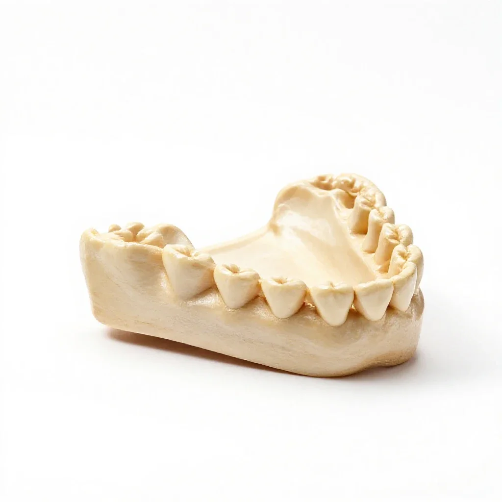 Jaw isolated on a white background