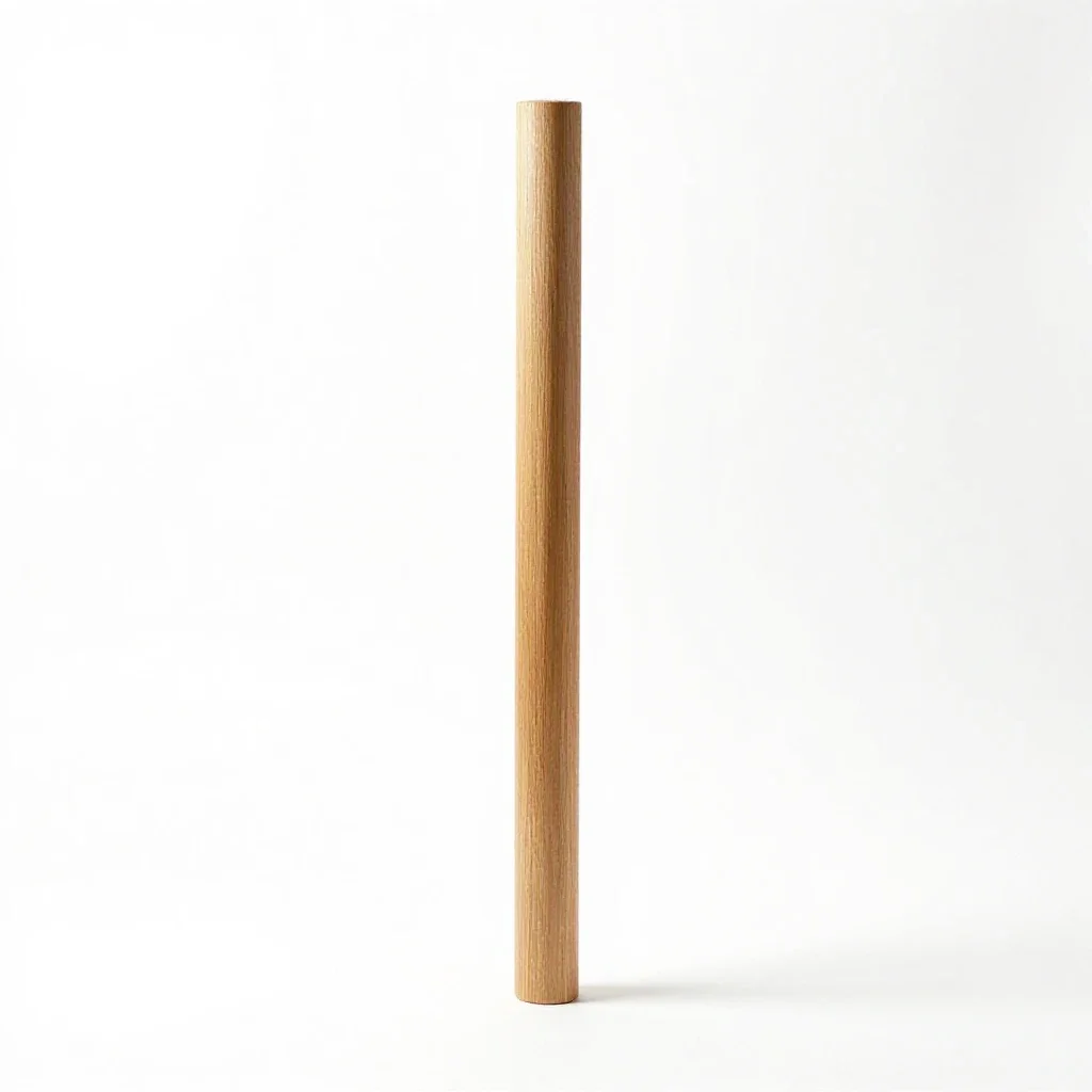 Jury mast isolated on a white background