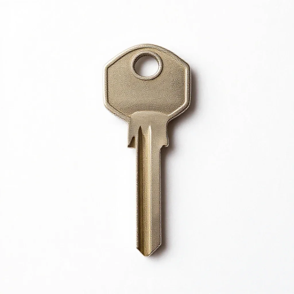 Key isolated on a white background