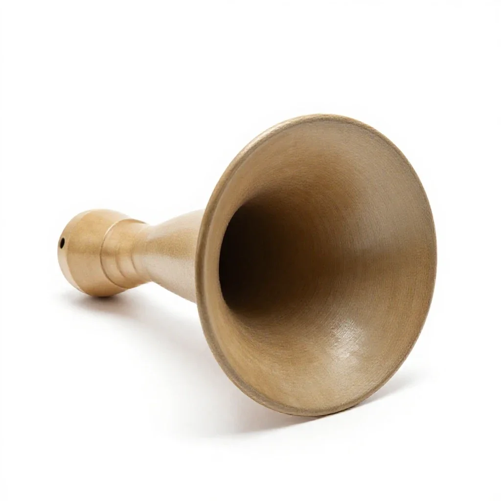 Klaxon isolated on a white background