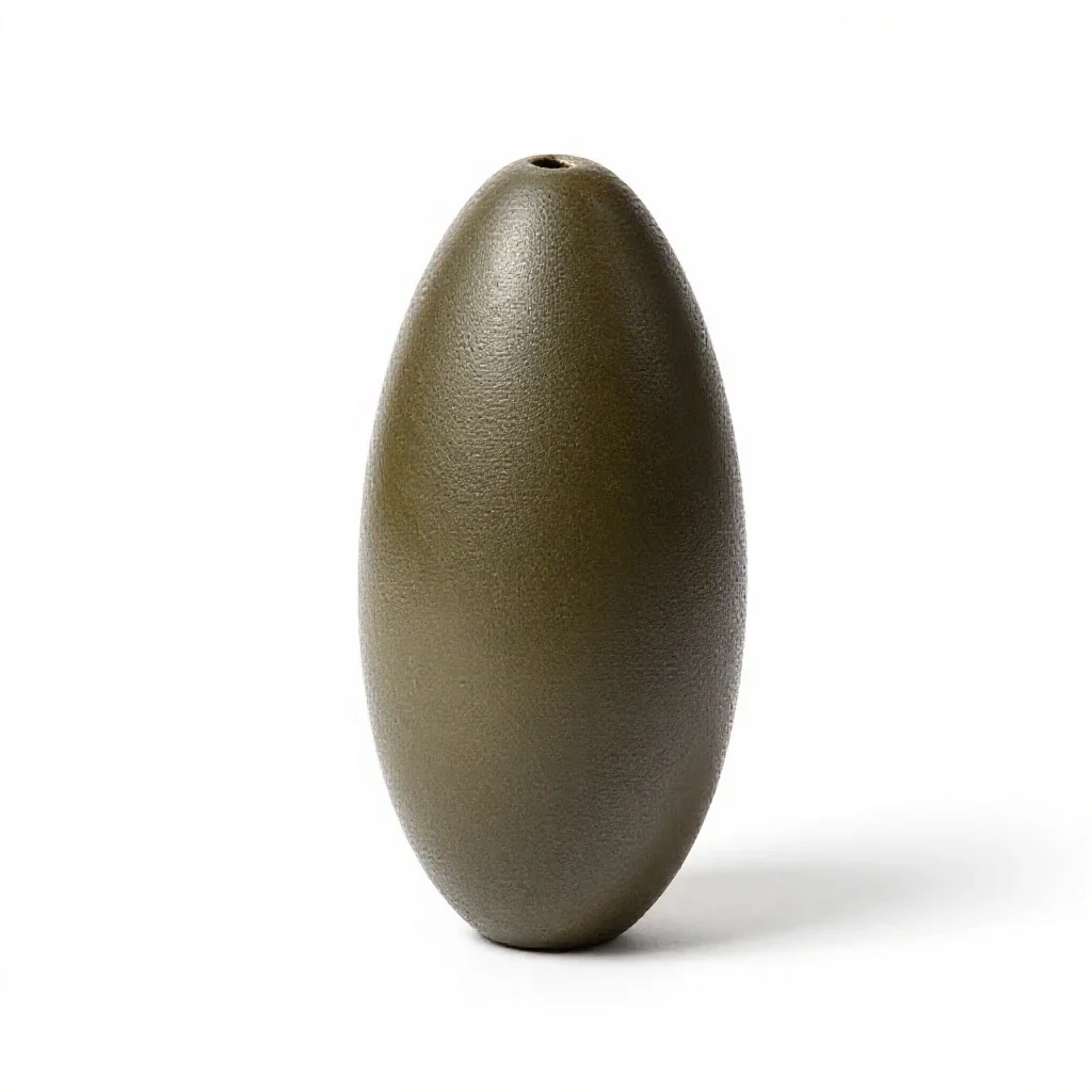 Land mine isolated on a white background