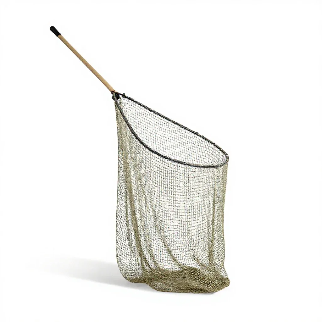 Landing net isolated on a white background