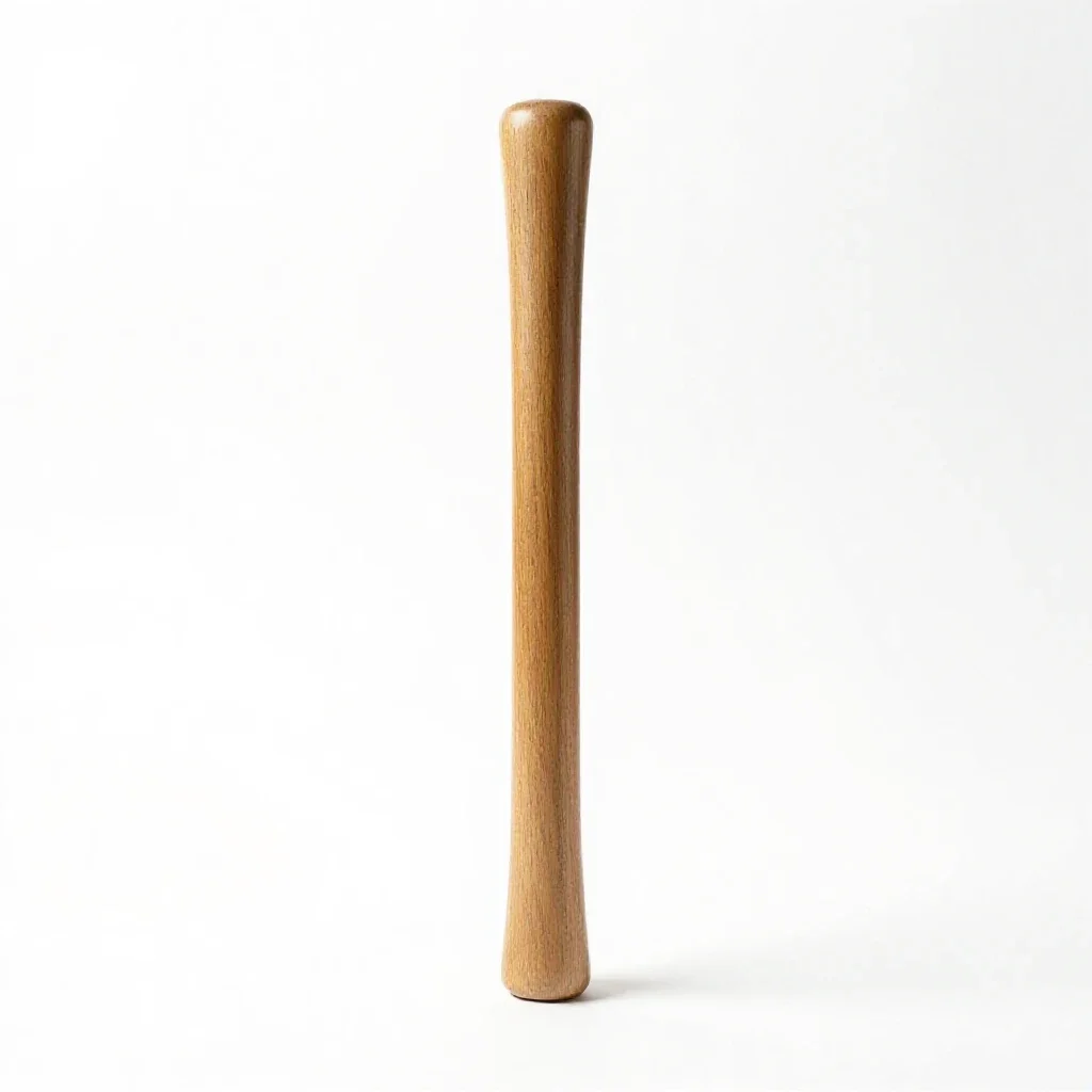 Lathi isolated on a white background