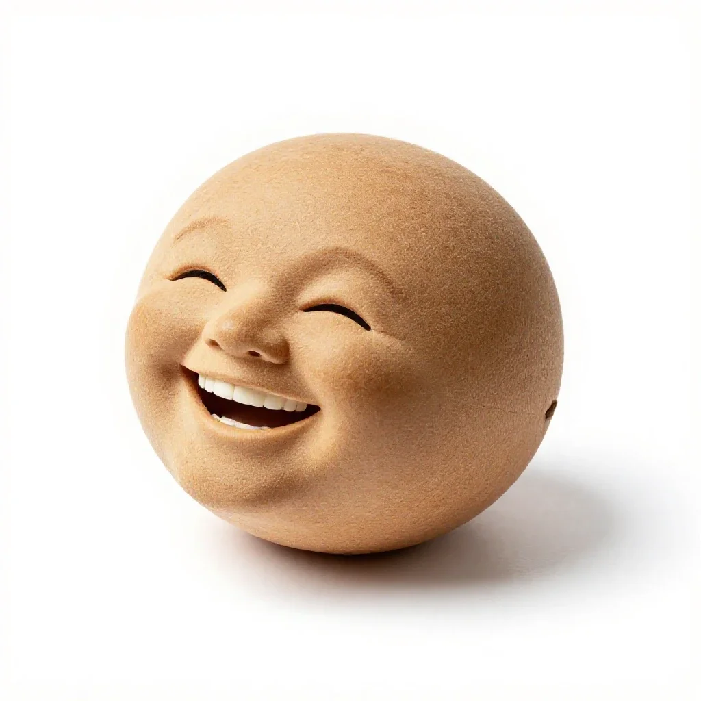 Laugh track isolated on a white background