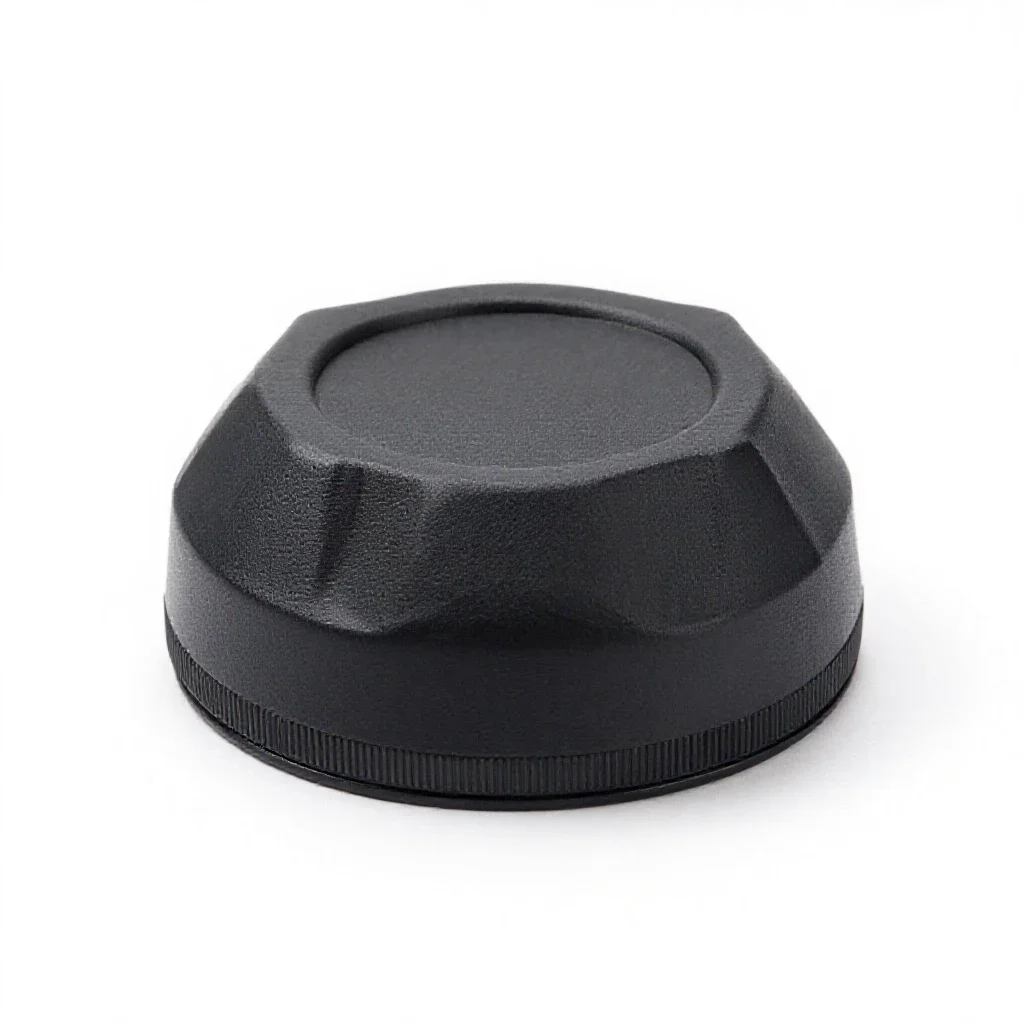 Lens cap isolated on a white background